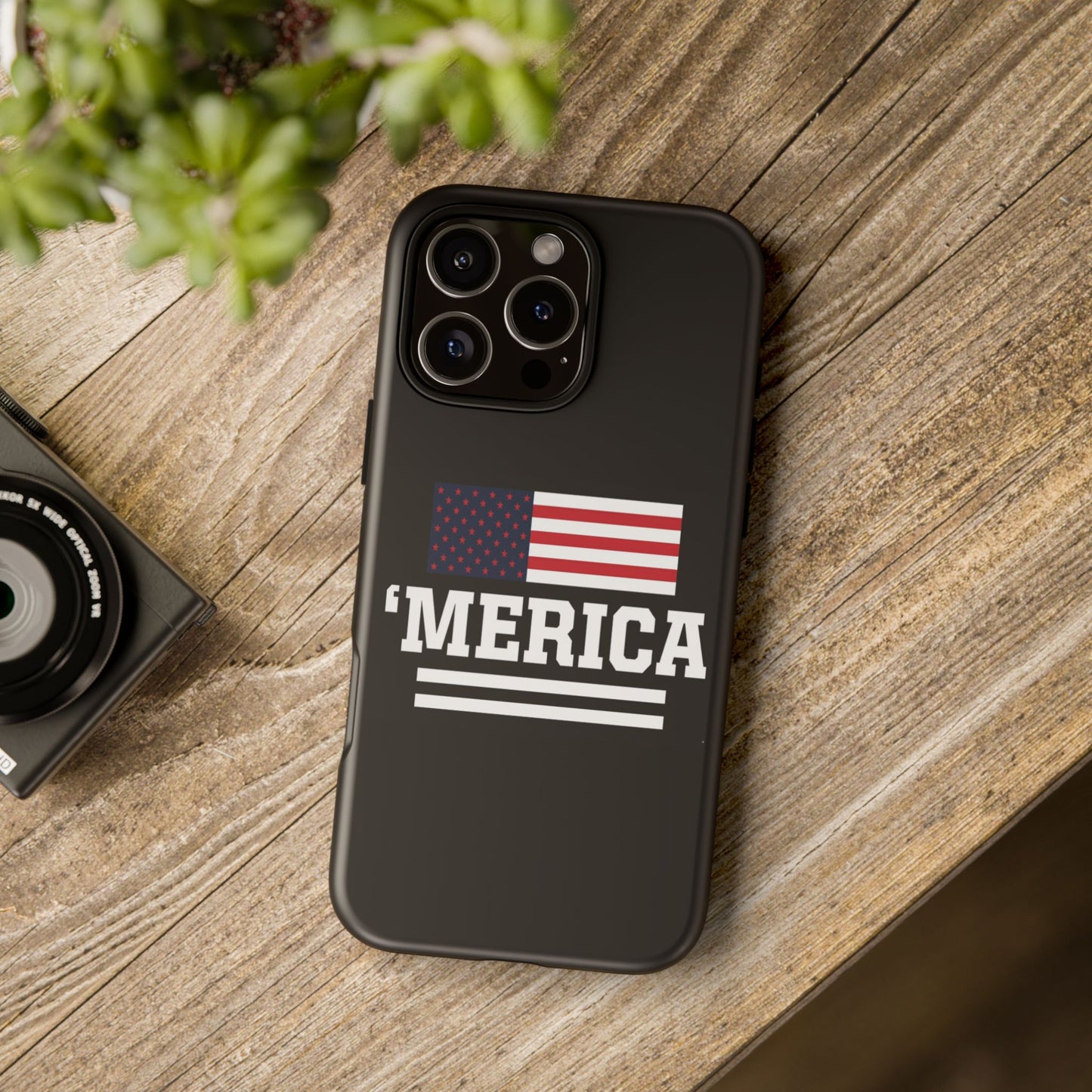 'Merica Phone Case – Patriotic American Flag iPhone Cover