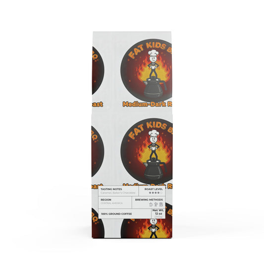 FatKids BBQ Coffee Blend (Medium-Dark Roast)