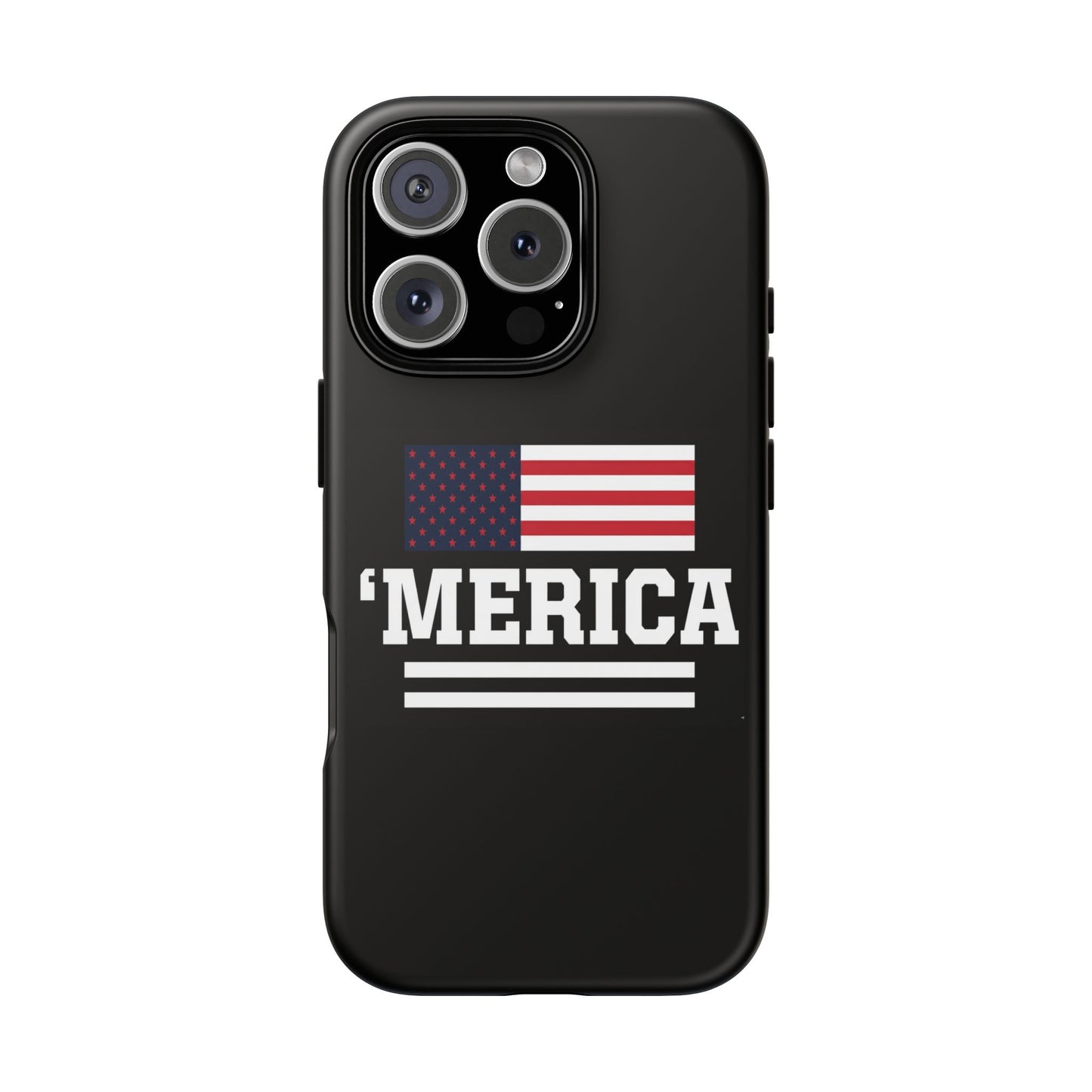 'Merica Phone Case – Patriotic American Flag iPhone Cover