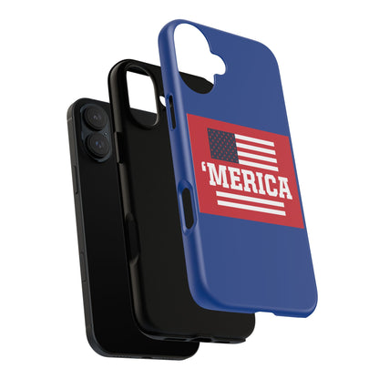 'Merica Flag Phone Case - Patriotic Tough iPhone Case