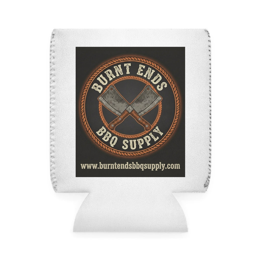 BBQ Can Cooler Sleeve — "Burnt Ends BBQ Supply" Logo Koozie