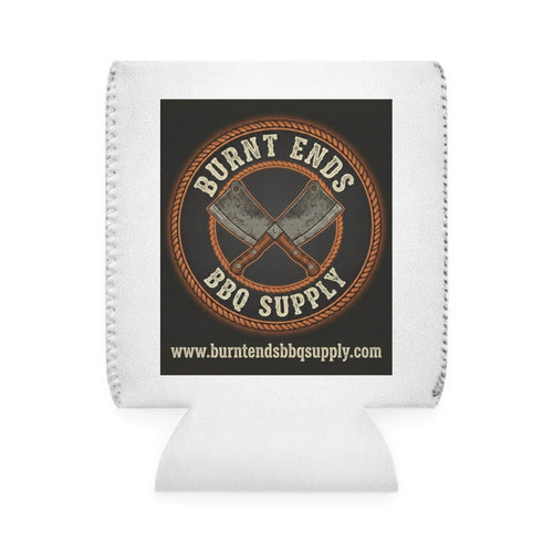 BBQ Can Cooler Sleeve — "Burnt Ends BBQ Supply" Logo Koozie