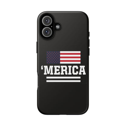 'Merica Phone Case – Patriotic American Flag iPhone Cover
