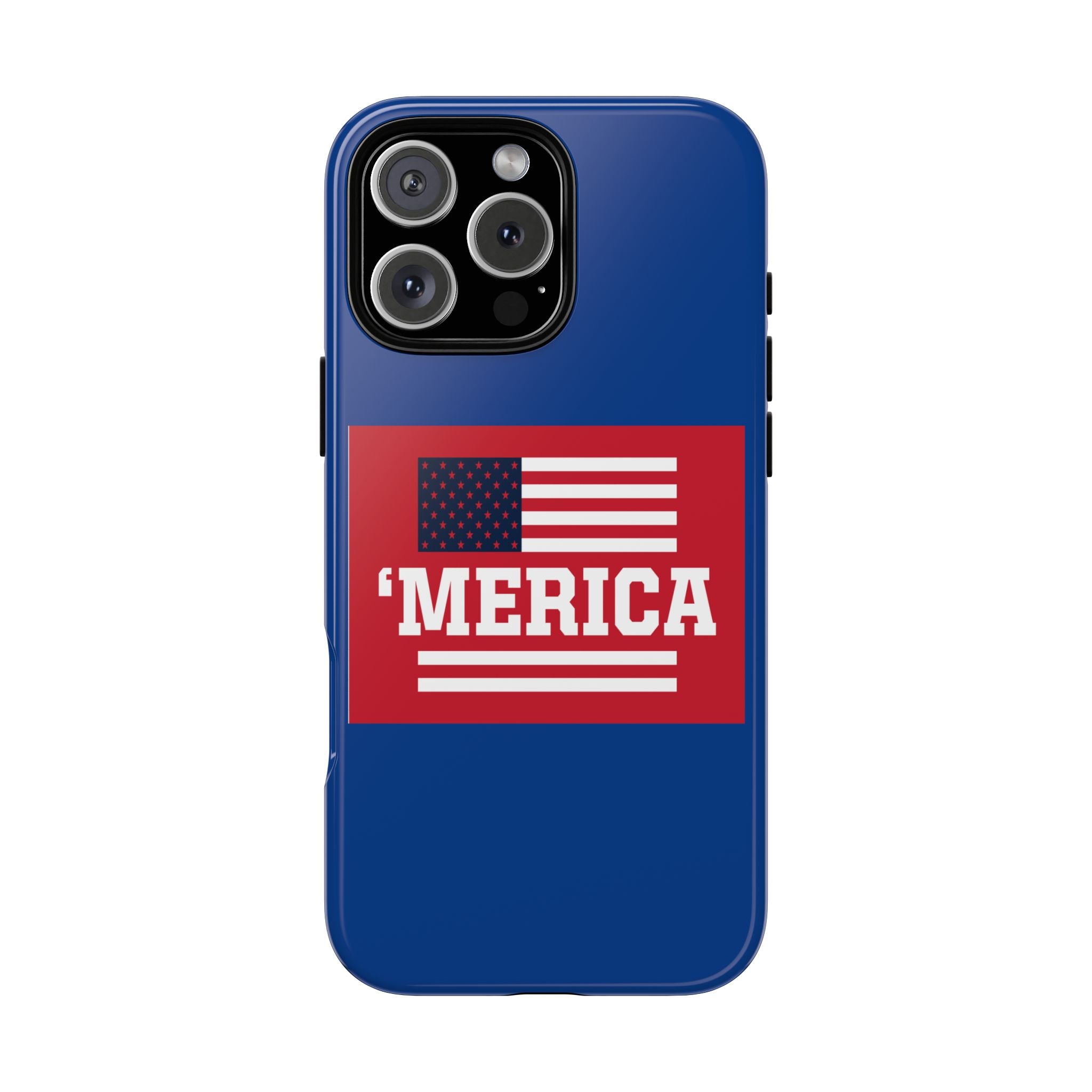 'Merica Flag Phone Case - Patriotic Tough iPhone Case