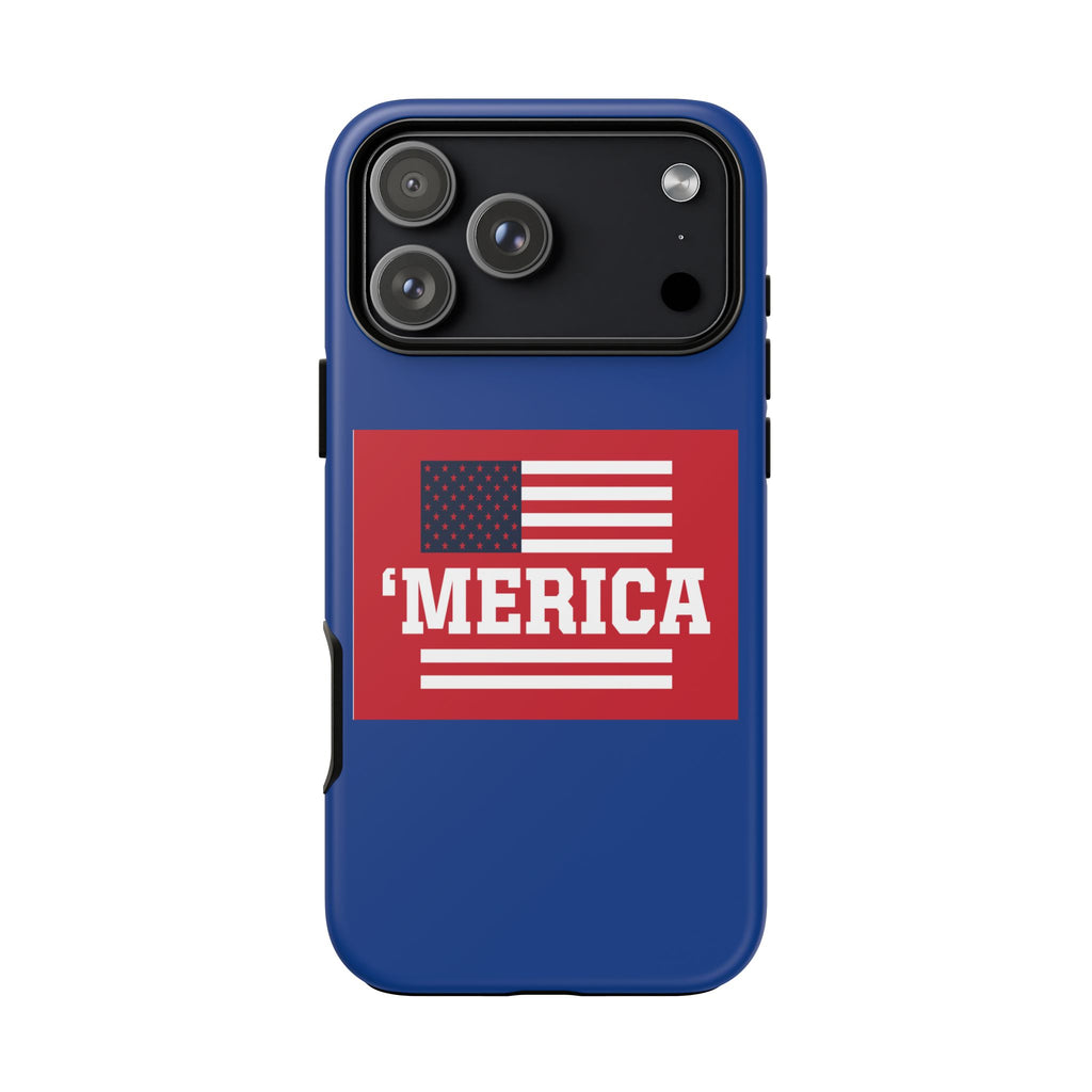 'Merica Flag Phone Case - Patriotic Tough iPhone Case