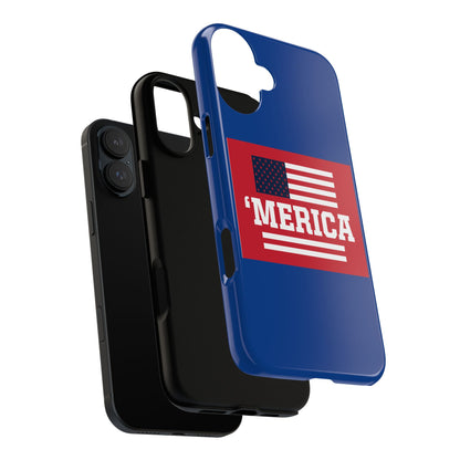 'Merica Flag Phone Case - Patriotic Tough iPhone Case