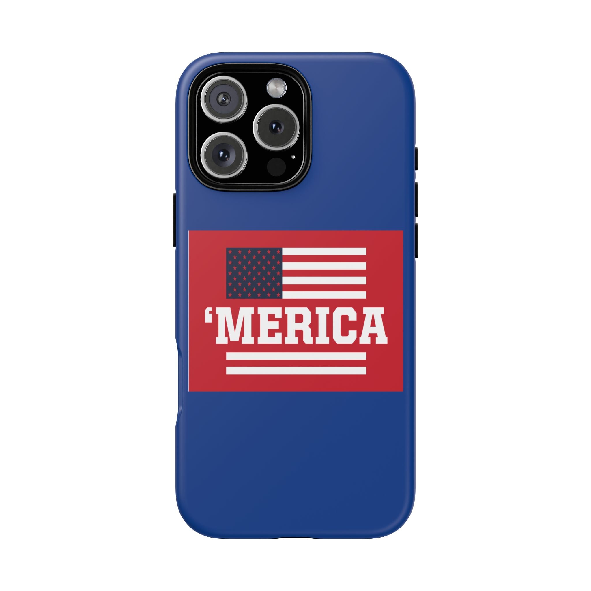 'Merica Flag Phone Case - Patriotic Tough iPhone Case