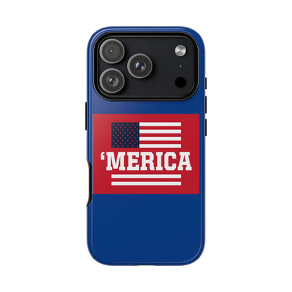 'Merica Flag Phone Case - Patriotic Tough iPhone Case