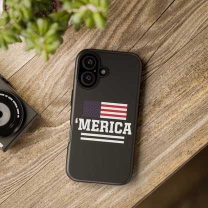 'Merica Phone Case – Patriotic American Flag iPhone Cover