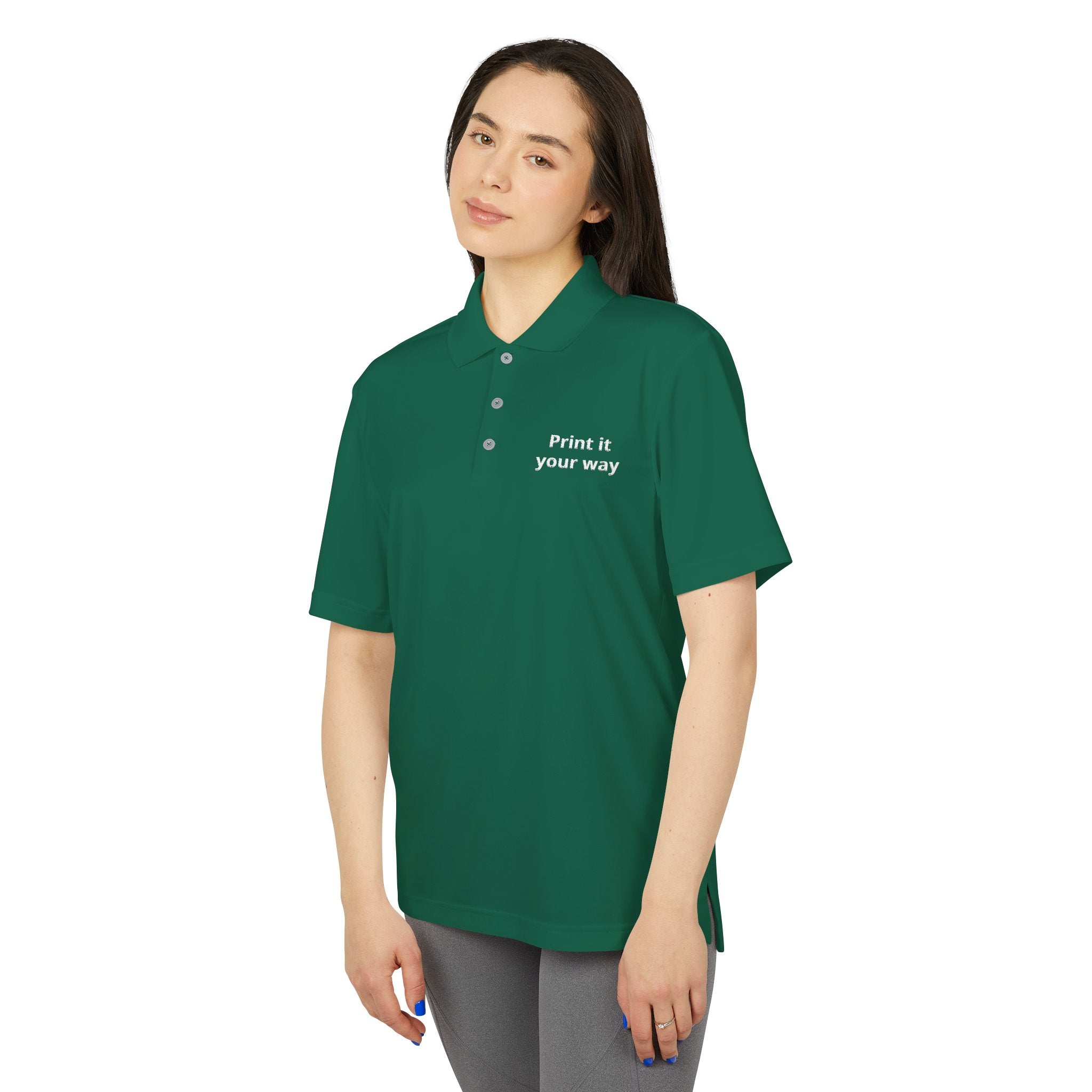Performance Polo Shirt — Lightweight Athletic Golf & Tennis Polo