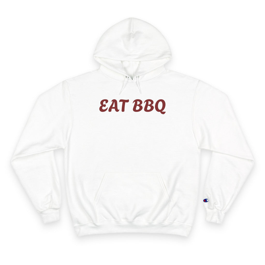 Eat BBQ Hoodie — Casual pullover by Champion