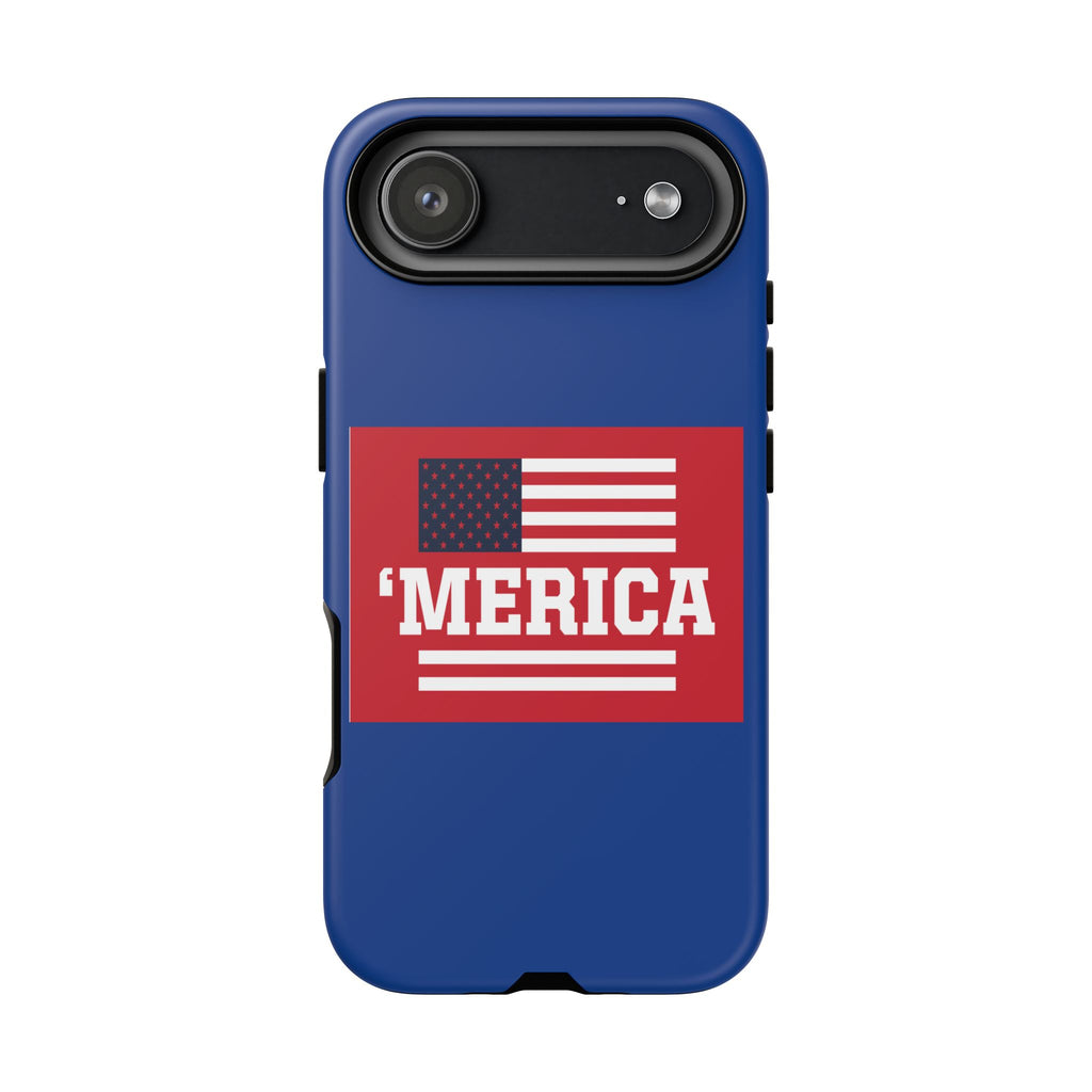 'Merica Flag Phone Case - Patriotic Tough iPhone Case