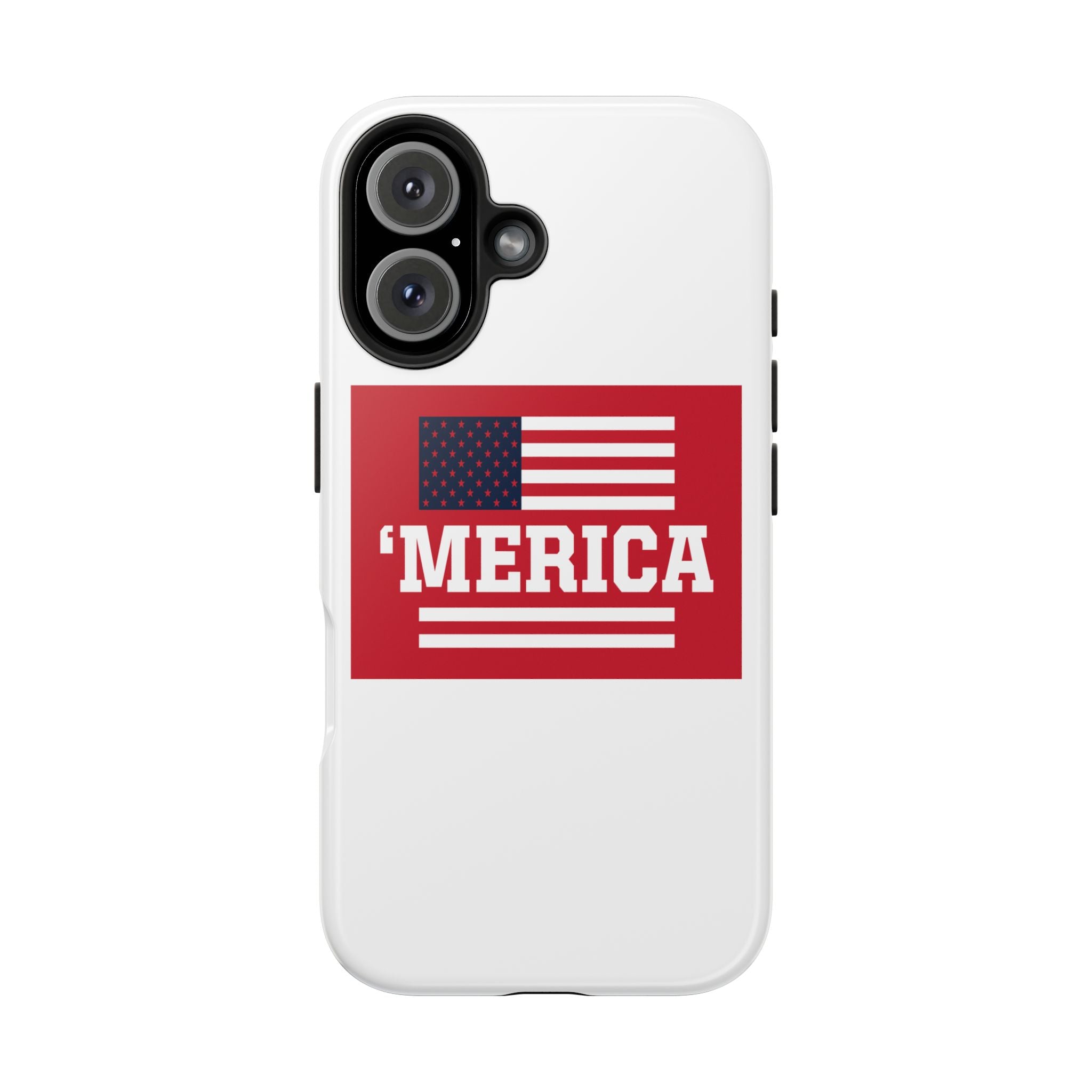 ‘Merica Tough Phone Case — Patriotic American Flag Protective Phone Cover