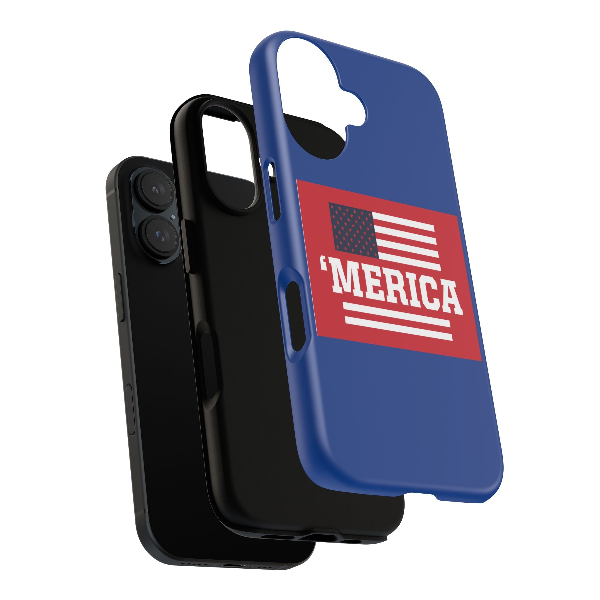 'Merica Flag Phone Case - Patriotic Tough iPhone Case