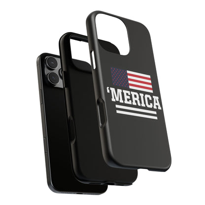 'Merica Phone Case – Patriotic American Flag iPhone Cover