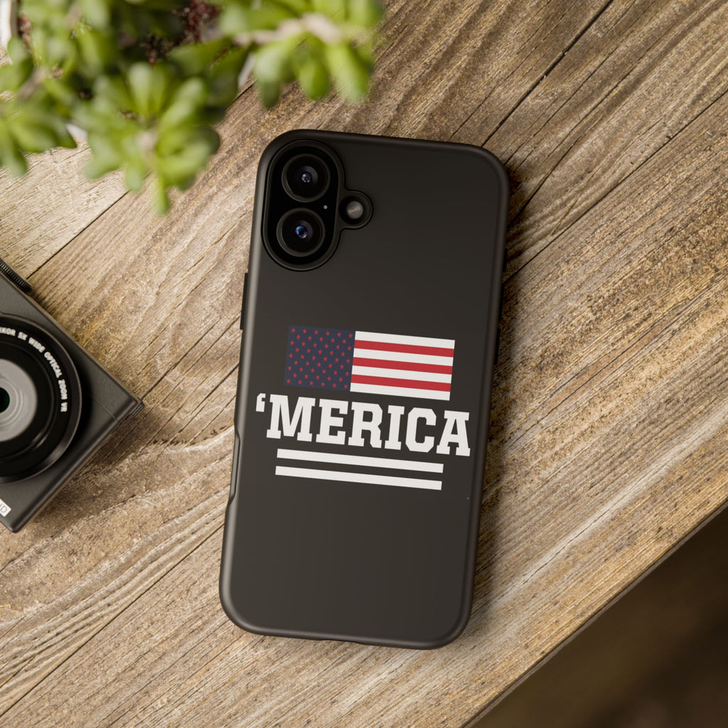 'Merica Phone Case – Patriotic American Flag iPhone Cover