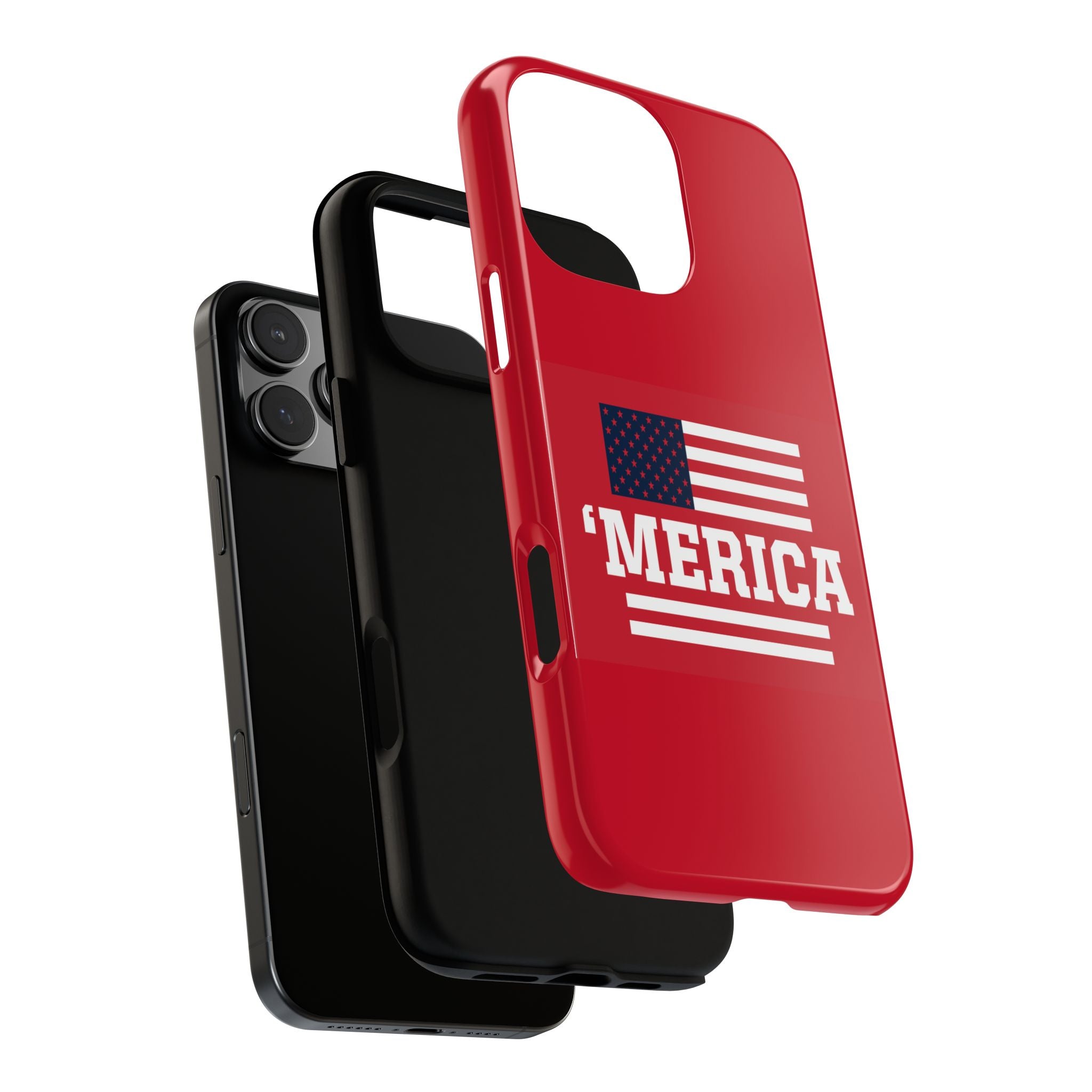 Phone Case - 'MERICA Flag Tough Case (Patriotic American Flag Phone Cover)