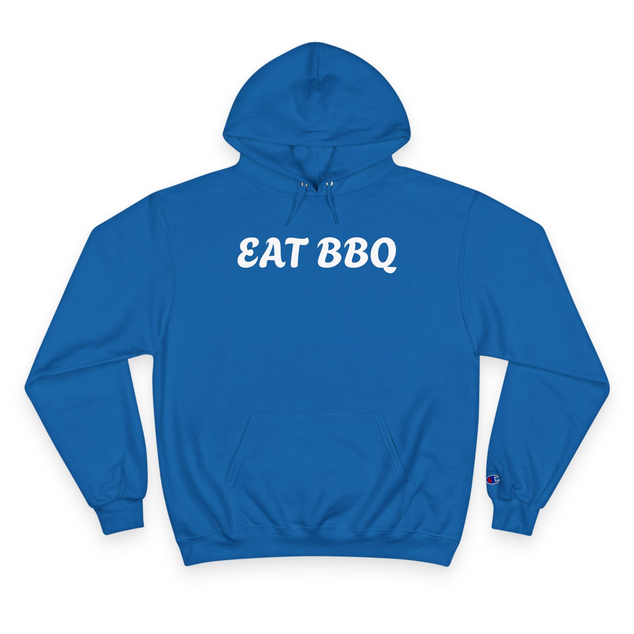 Eat BBQ Hoodie — Casual pullover by Champion