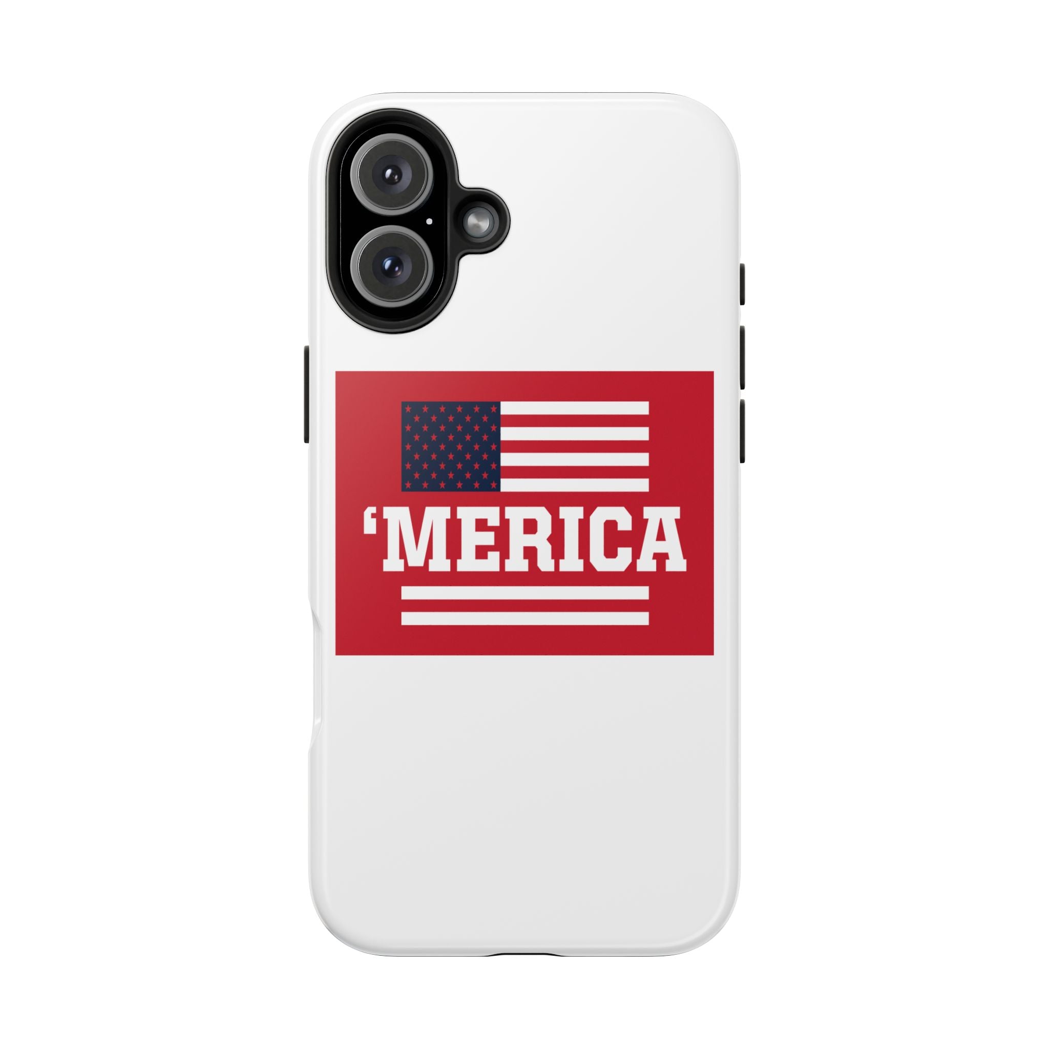‘Merica Tough Phone Case — Patriotic American Flag Protective Phone Cover