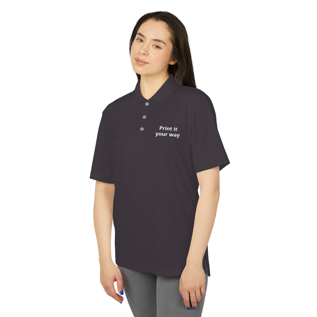 Performance Polo Shirt — Lightweight Athletic Golf & Tennis Polo