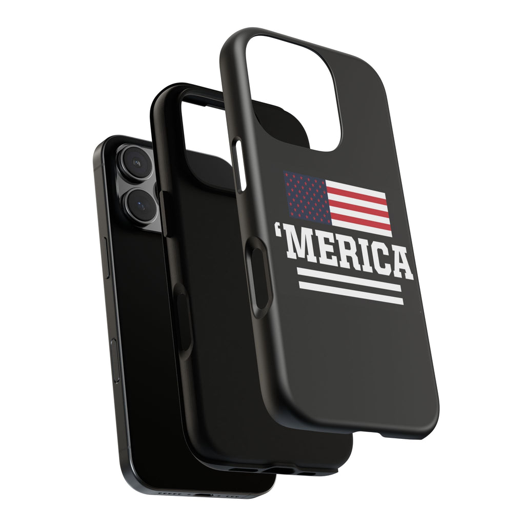 'Merica Phone Case – Patriotic American Flag iPhone Cover