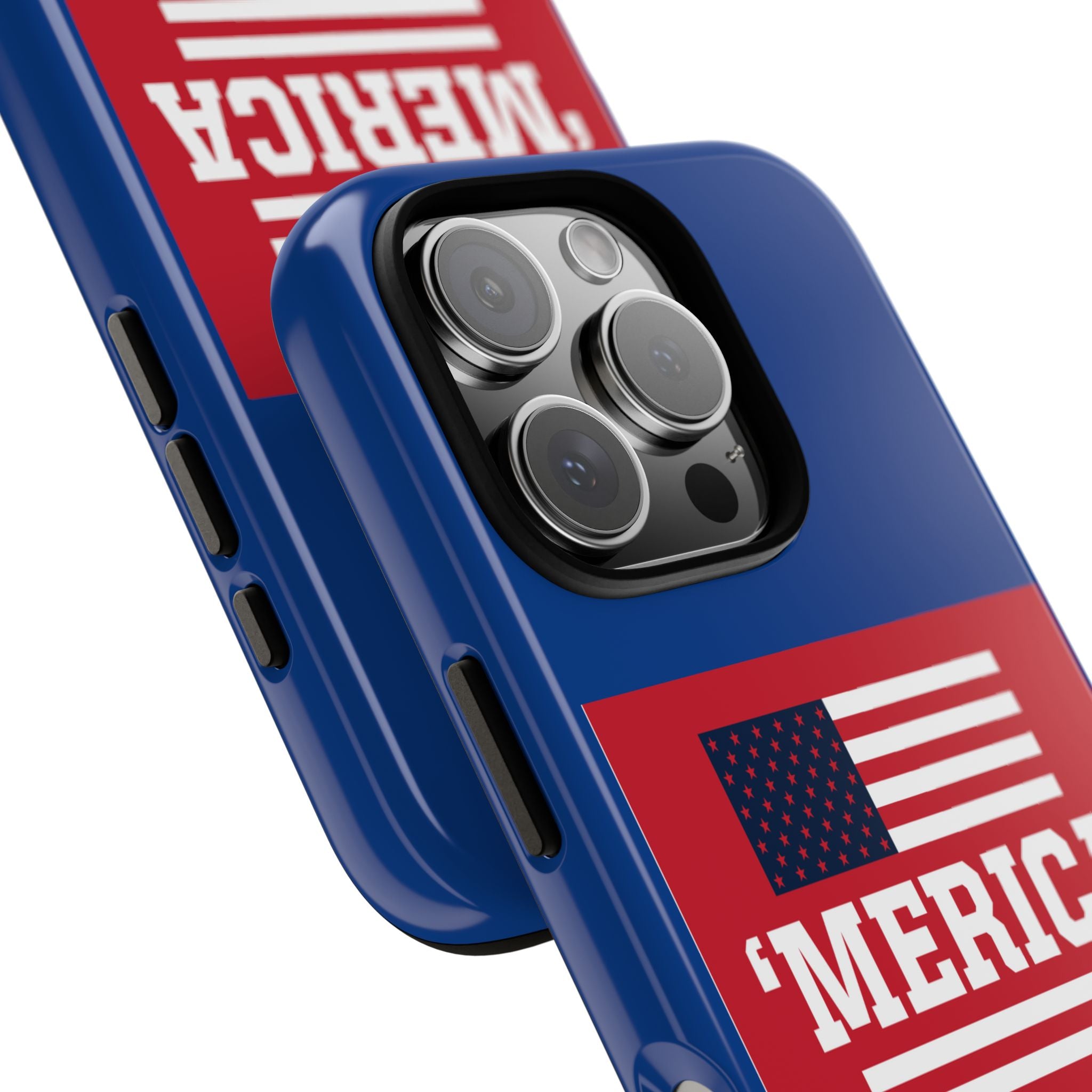'Merica Flag Phone Case - Patriotic Tough iPhone Case