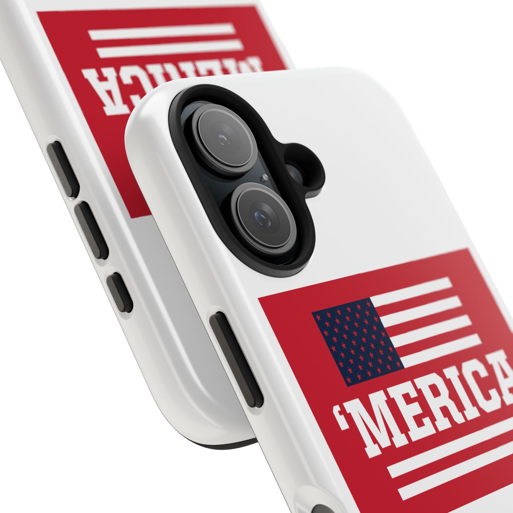 ‘Merica Tough Phone Case — Patriotic American Flag Protective Phone Cover