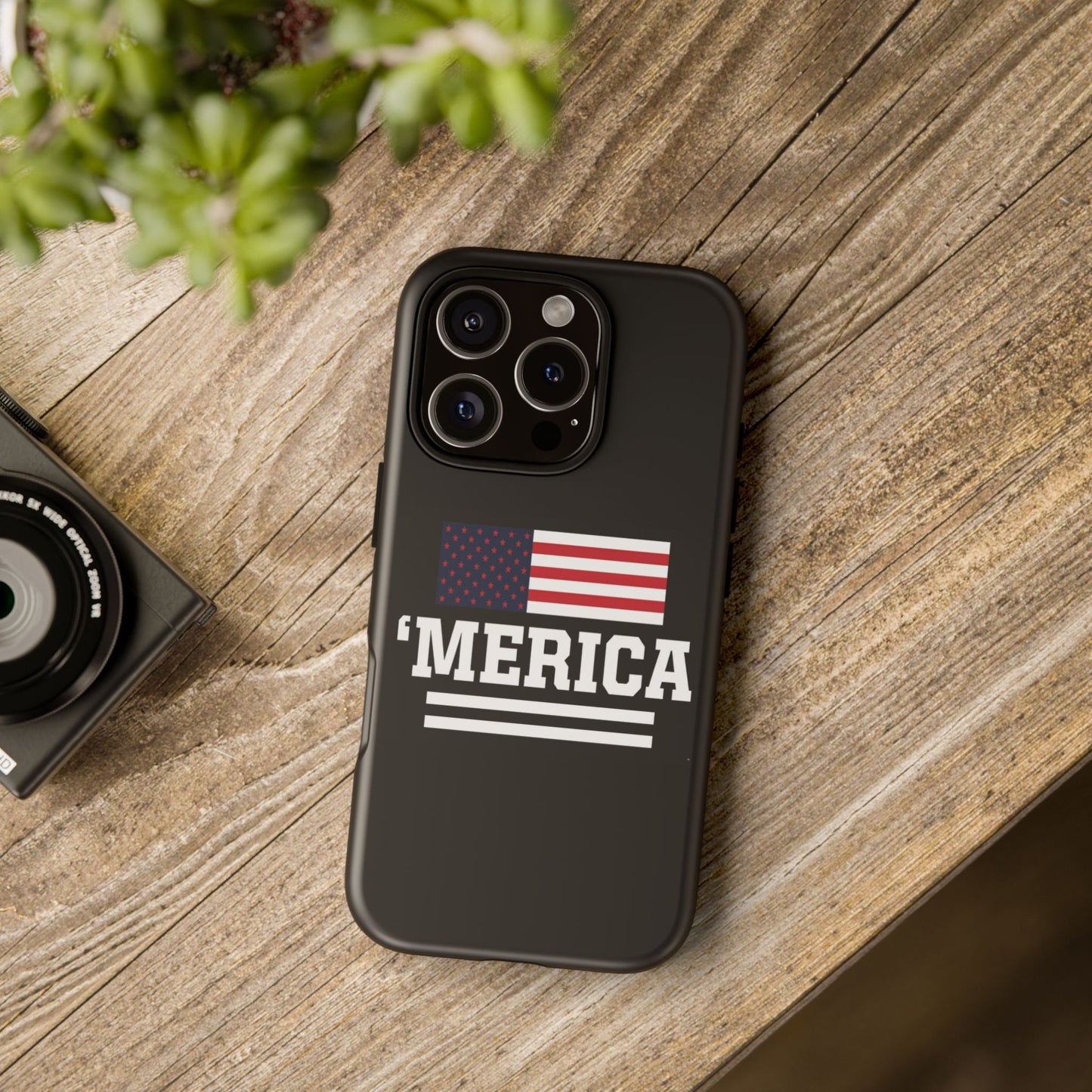 'Merica Phone Case – Patriotic American Flag iPhone Cover