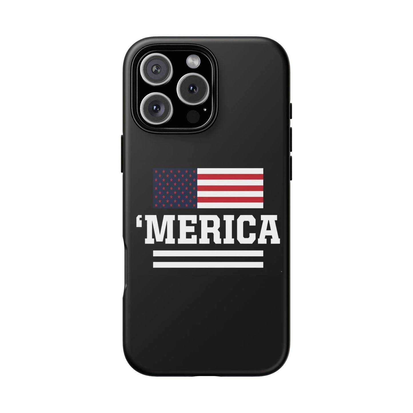 'Merica Phone Case – Patriotic American Flag iPhone Cover