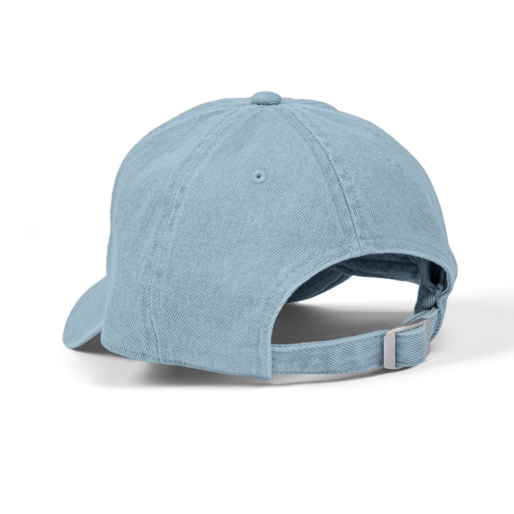 Embroidered 'MERICA Flag Text Denim Hat — Patriotic Adjustable Baseball Cap