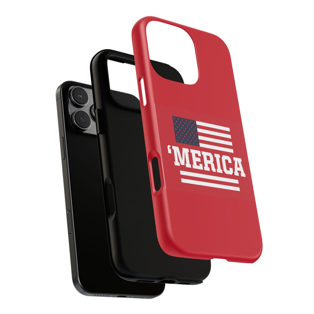 Phone Case - 'MERICA Flag Tough Case (Patriotic American Flag Phone Cover)