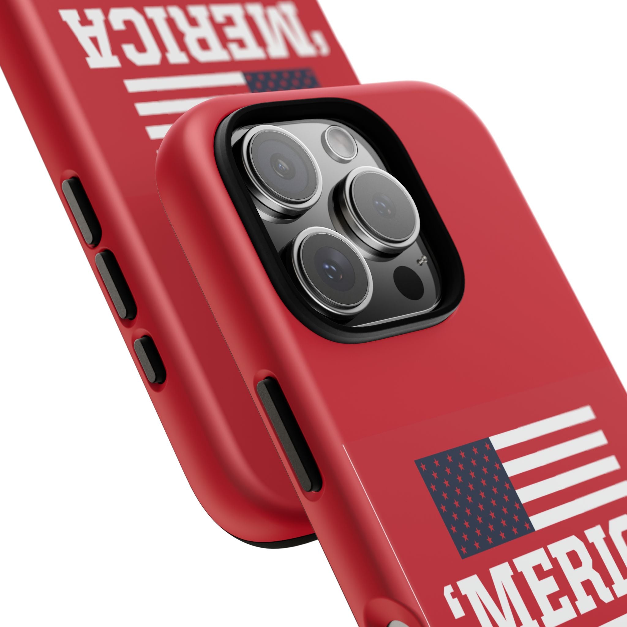 Phone Case - 'MERICA Flag Tough Case (Patriotic American Flag Phone Cover)