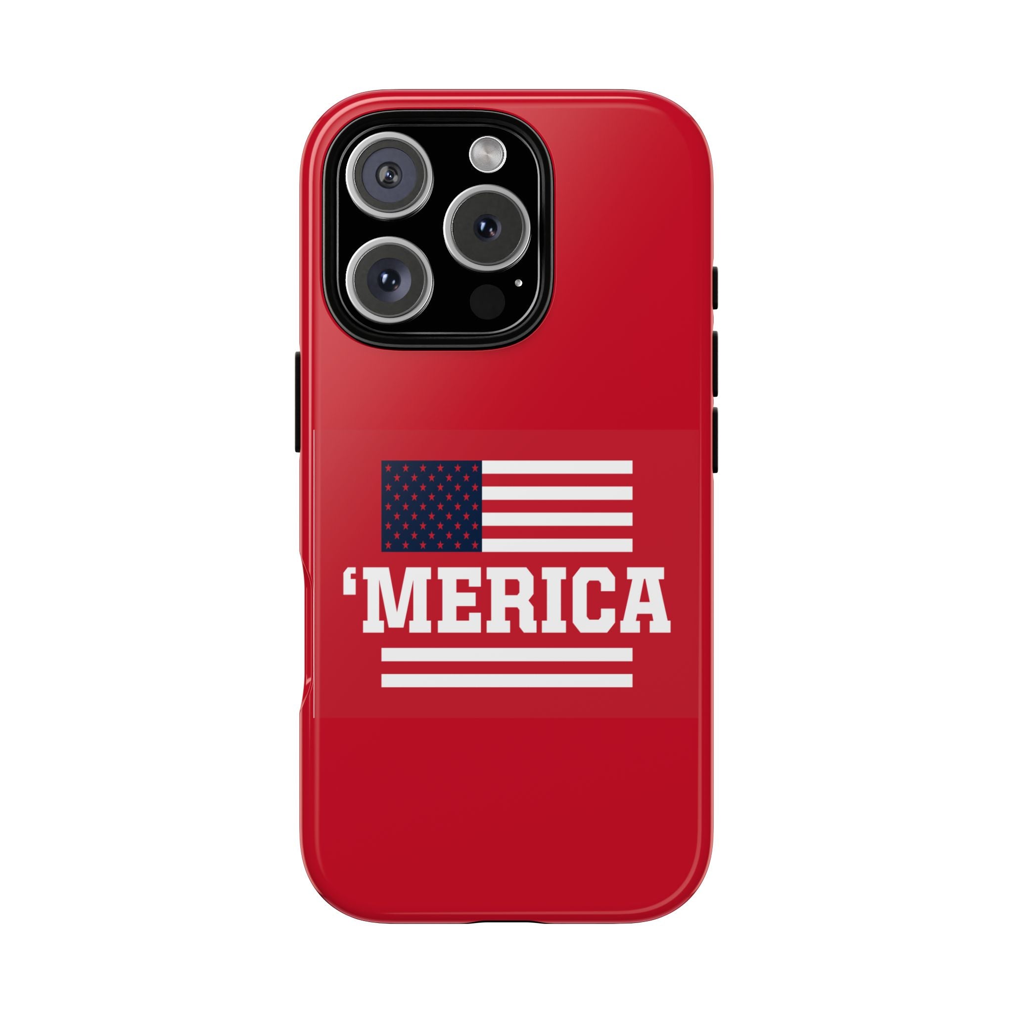 Phone Case - 'MERICA Flag Tough Case (Patriotic American Flag Phone Cover)