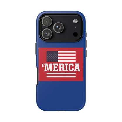 'Merica Flag Phone Case - Patriotic Tough iPhone Case