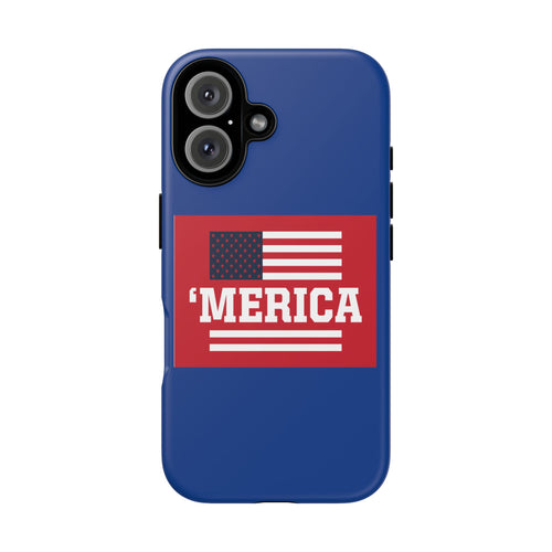 'Merica Flag Phone Case - Patriotic Tough iPhone Case