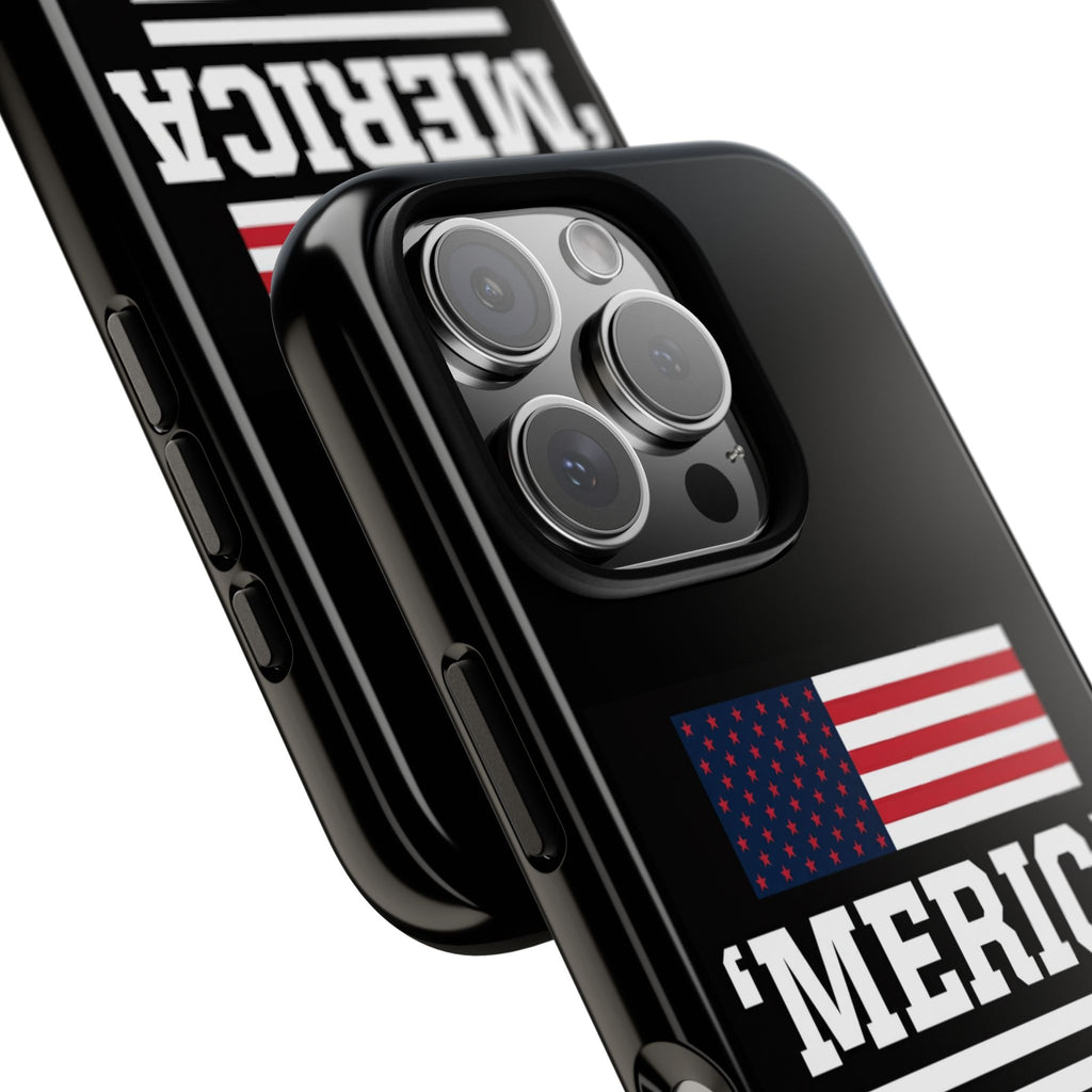 'Merica Phone Case – Patriotic American Flag iPhone Cover