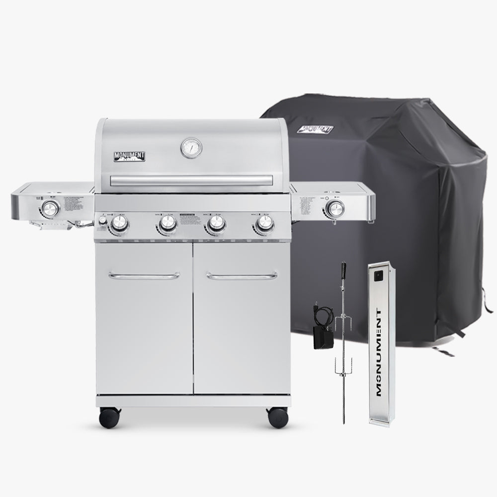 Monument Grills 24367 | Stainless Infrared Propane Gas Grill