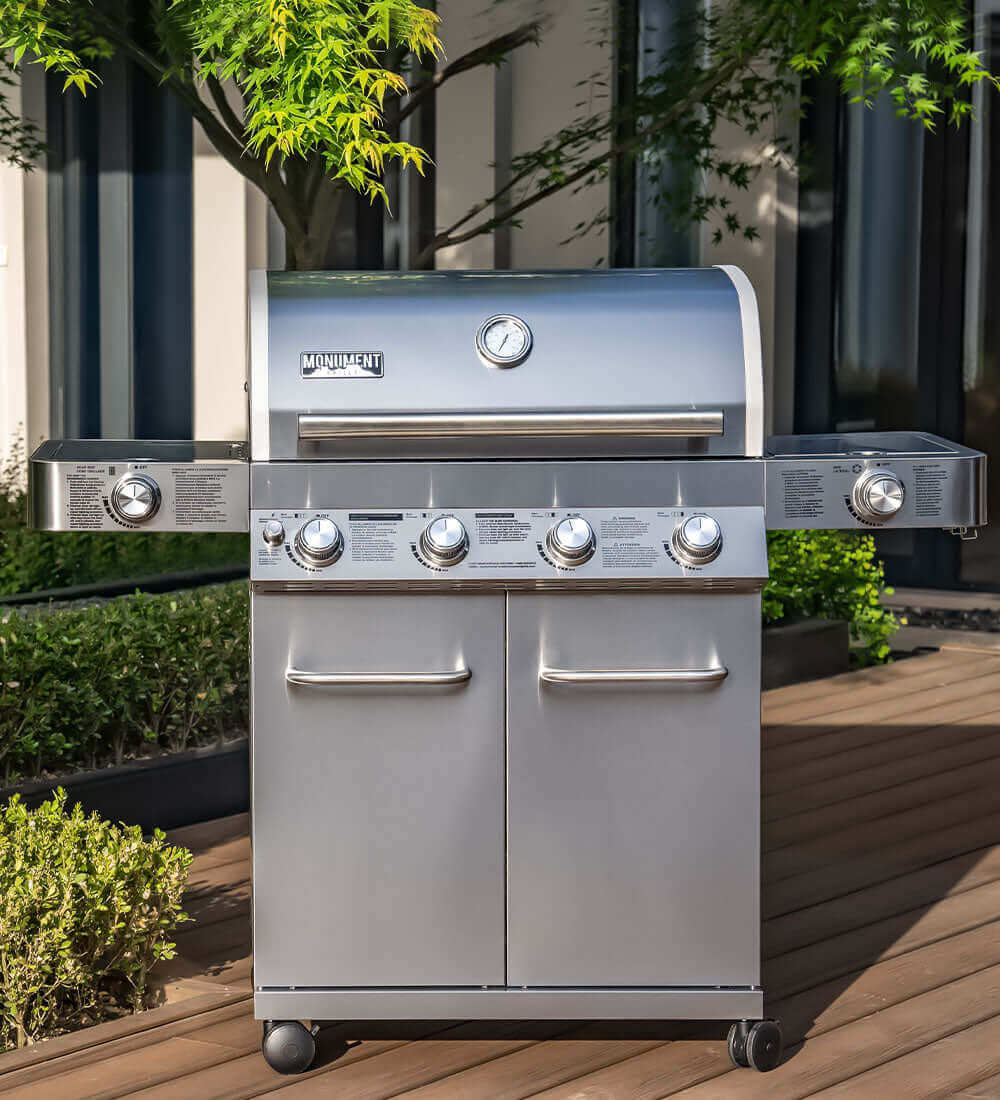 Monument Grills 24367 | Stainless Infrared Propane Gas Grill