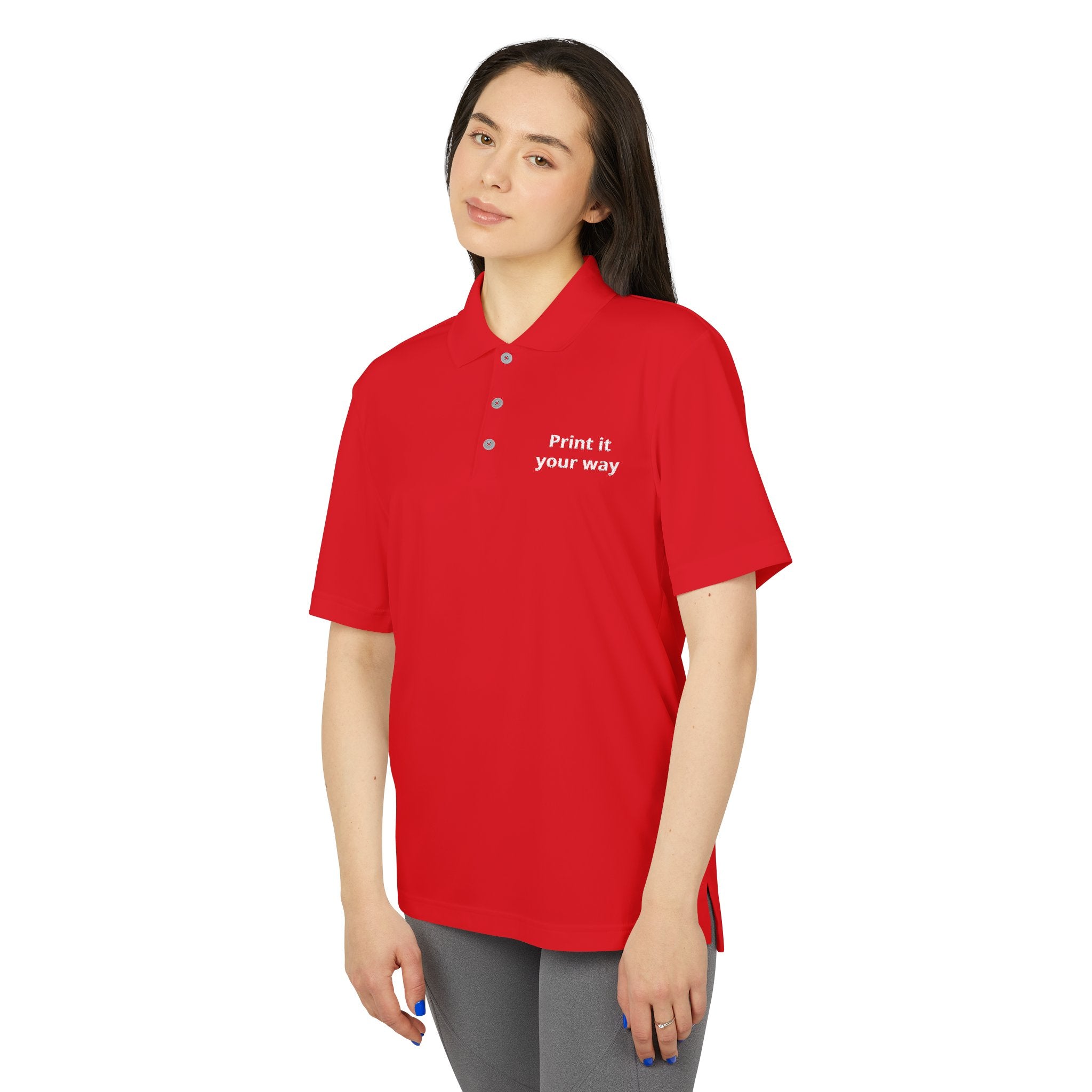 Performance Polo Shirt — Lightweight Athletic Golf & Tennis Polo