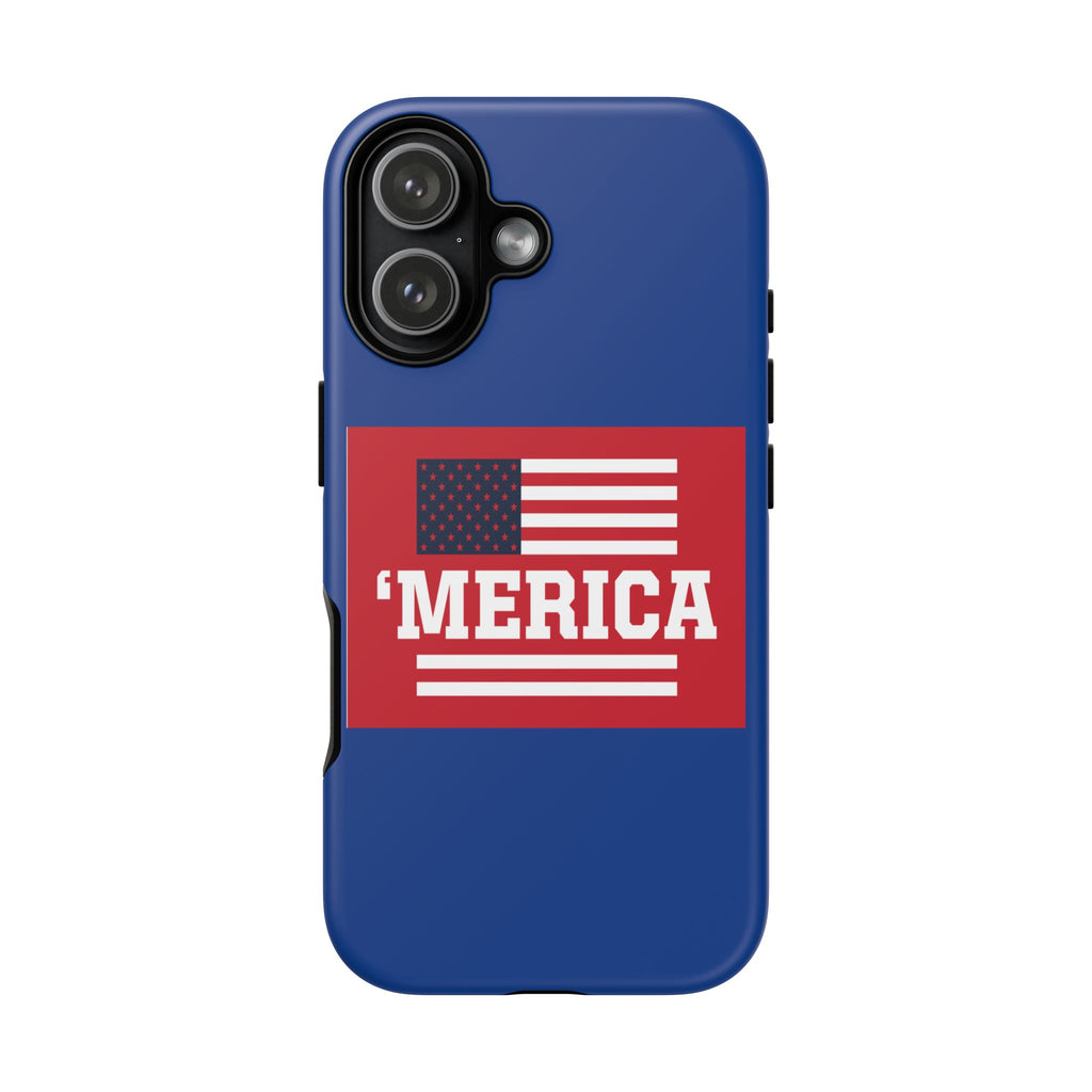 'Merica Flag Phone Case - Patriotic Tough iPhone Case