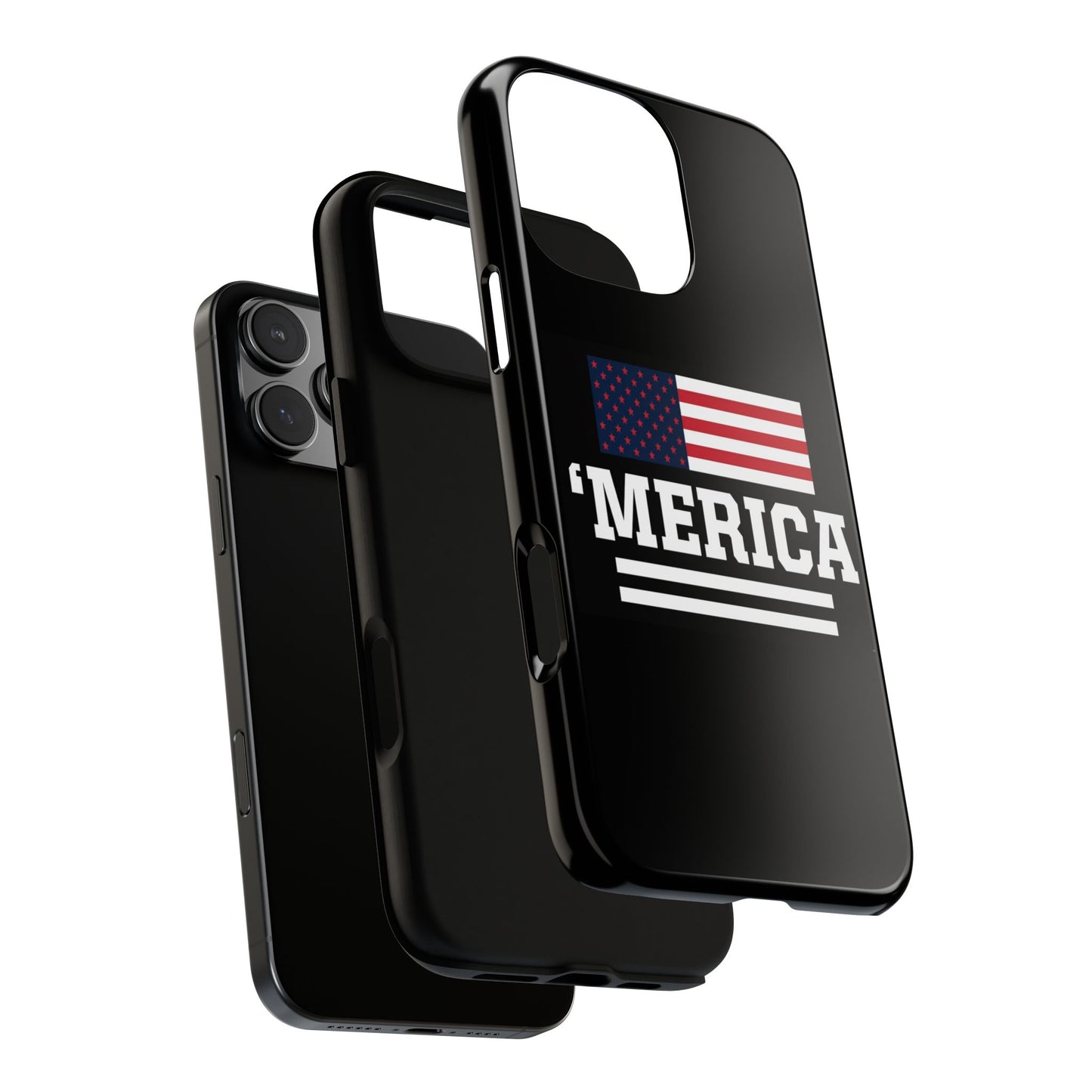 'Merica Phone Case – Patriotic American Flag iPhone Cover