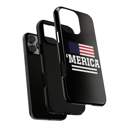 'Merica Phone Case – Patriotic American Flag iPhone Cover