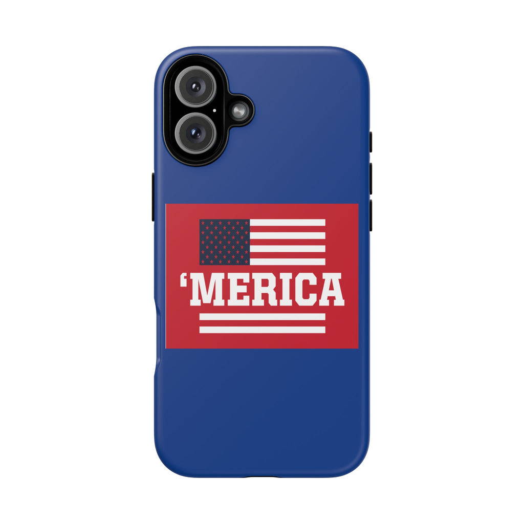 'Merica Flag Phone Case - Patriotic Tough iPhone Case