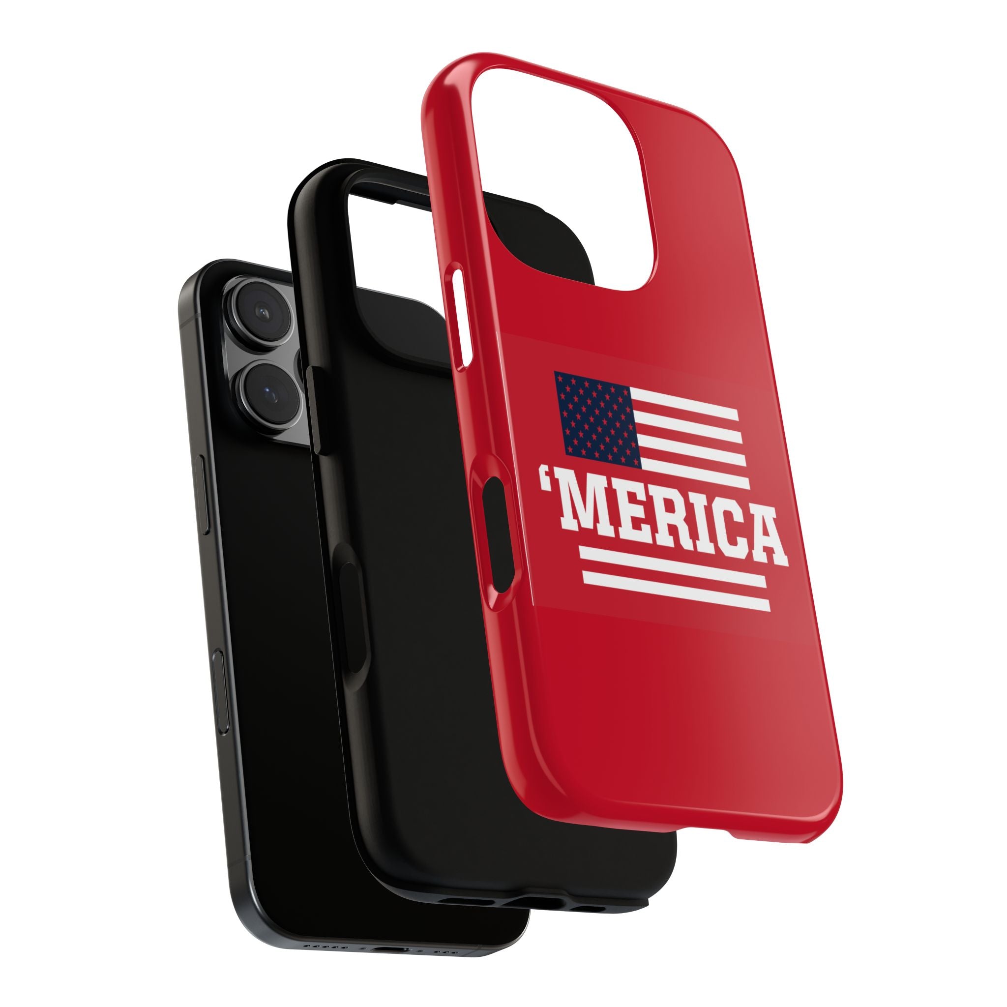 Phone Case - 'MERICA Flag Tough Case (Patriotic American Flag Phone Cover)