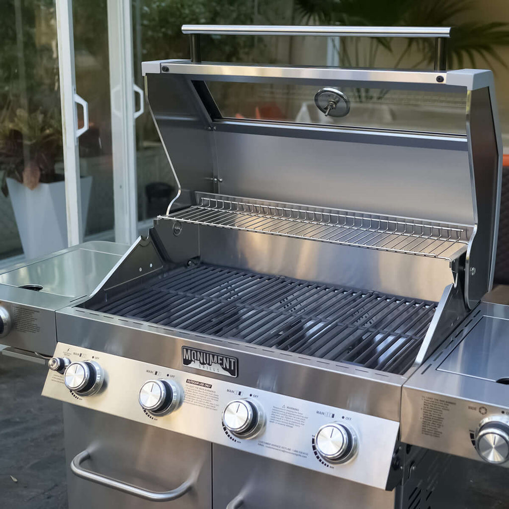 Monument Grills 35633 | Stainless Infrared Propane Gas Grill