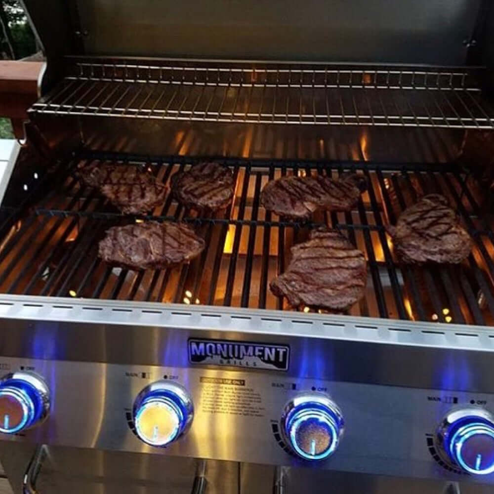 Monument Grills 35633 | Stainless Infrared Propane Gas Grill