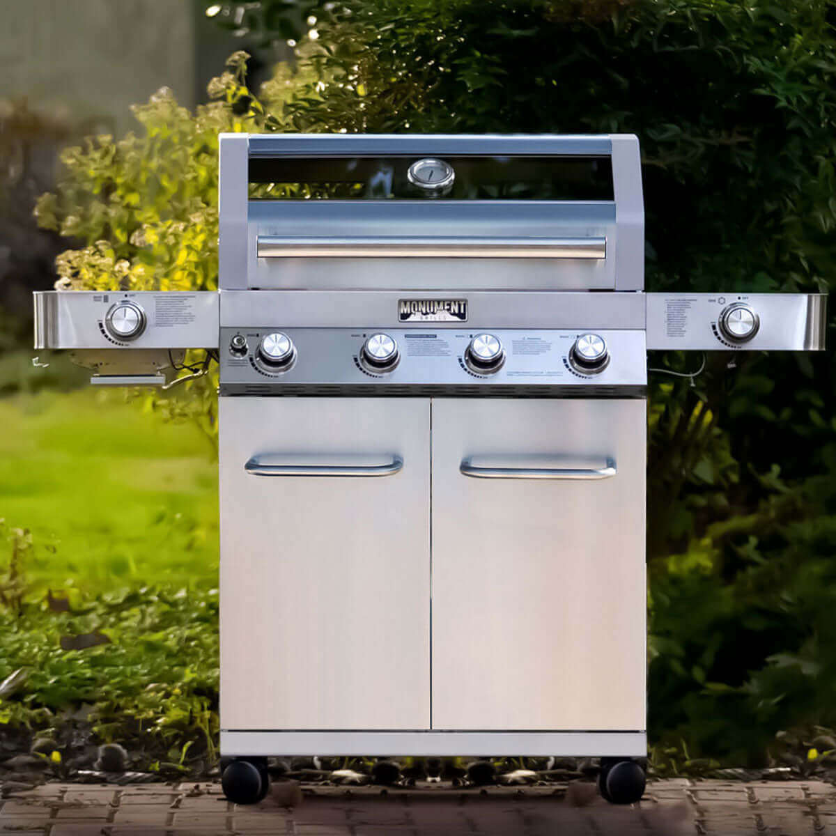 Monument Grills 35633 | Stainless Infrared Propane Gas Grill