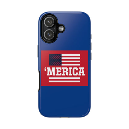'Merica Flag Phone Case - Patriotic Tough iPhone Case
