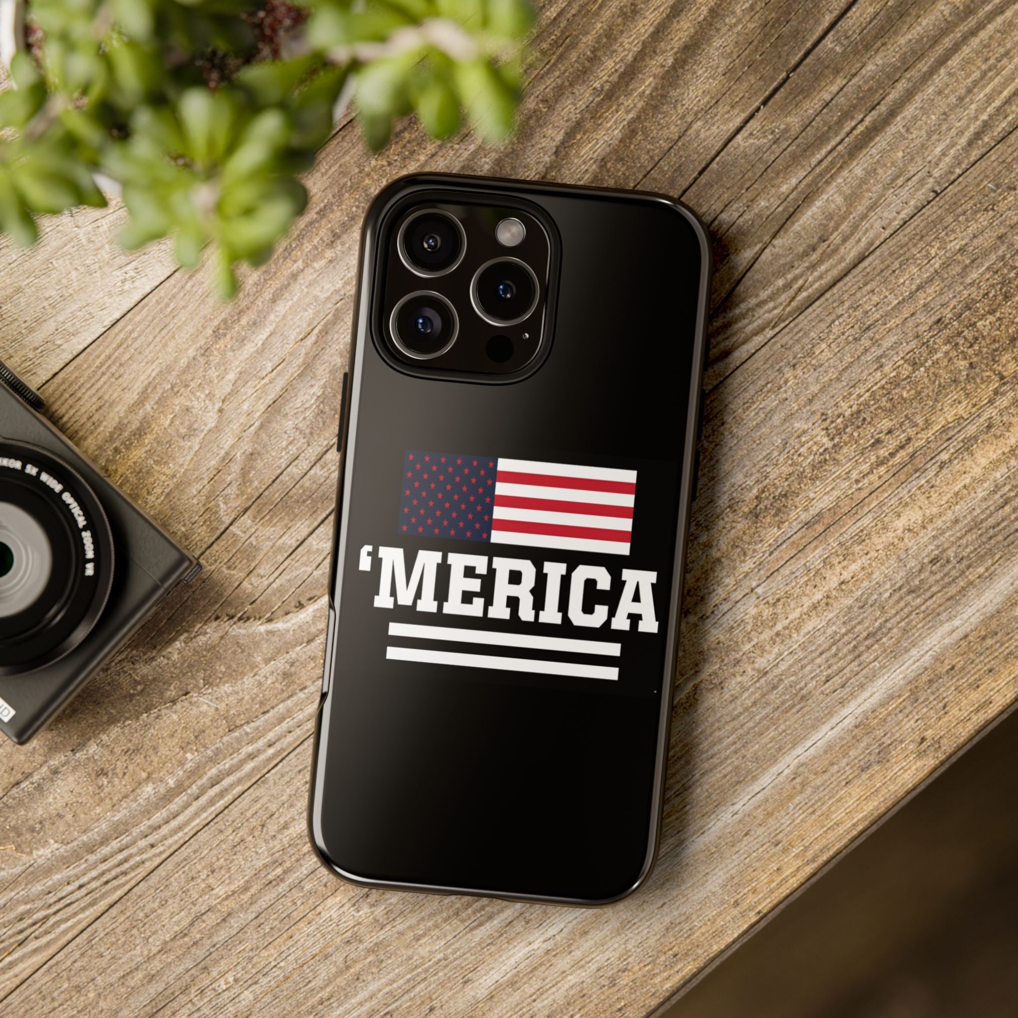 'Merica Phone Case – Patriotic American Flag iPhone Cover