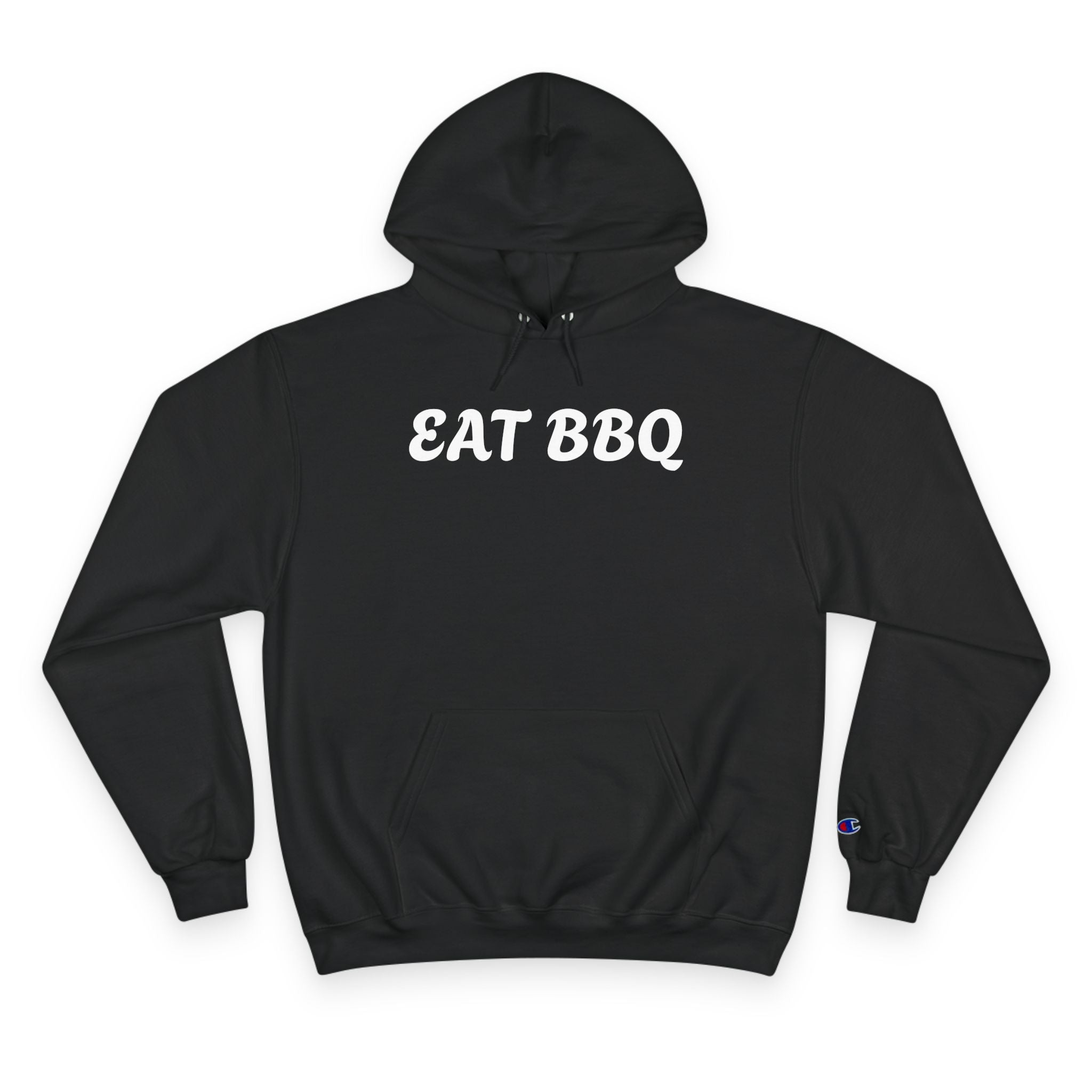 Eat BBQ Hoodie — Casual pullover by Champion